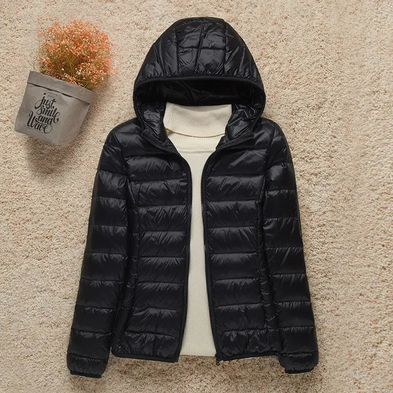 Kobiet Slim Fit Kurtka | Ciepła i Stylowa