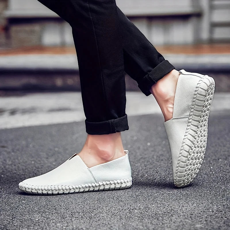 Loafersy z Klasycznym Wykończeniem – Tradycyjny Design