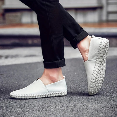 Loafersy z Klasycznym Wykończeniem – Tradycyjny Design
