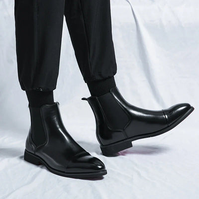 Klasyczne Buty z Amortyzowaną Podeszwą – Stylowy Design