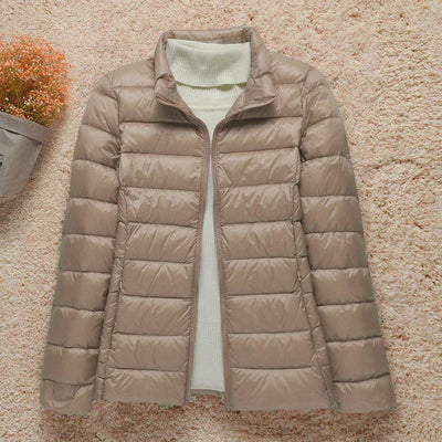 Kobiet Slim Fit Kurtka | Ciepła i Stylowa