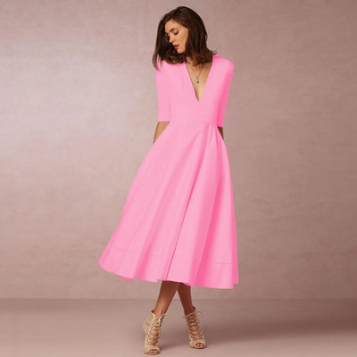 Elegancka Sukienka Maxi Z Modnym Krojem