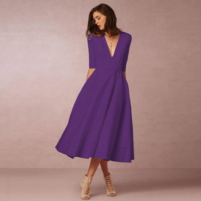 Elegancka Sukienka Maxi Z Modnym Krojem