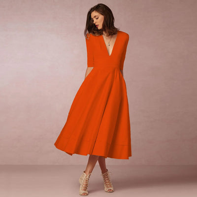 Elegancka Sukienka Maxi Z Modnym Krojem