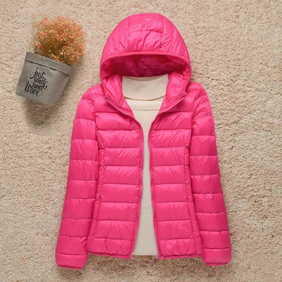 Kobiet Slim Fit Kurtka | Ciepła i Stylowa