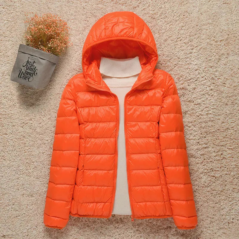 Kobiet Slim Fit Kurtka | Ciepła i Stylowa