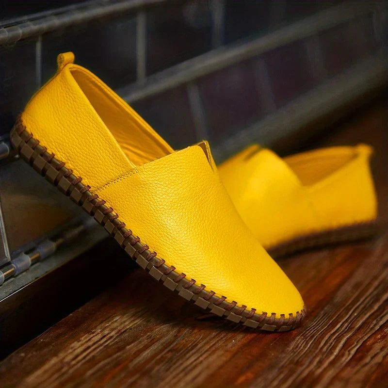 Loafersy z Klasycznym Wykończeniem – Tradycyjny Design