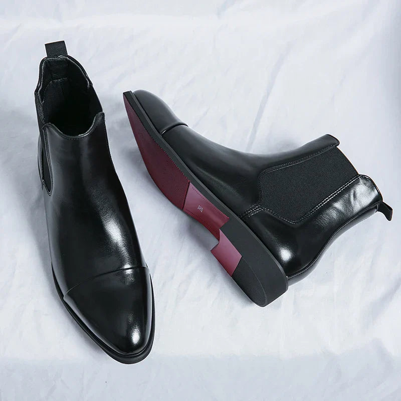 Klasyczne Buty z Amortyzowaną Podeszwą – Stylowy Design