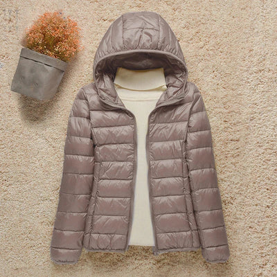 Kobiet Slim Fit Kurtka | Ciepła i Stylowa