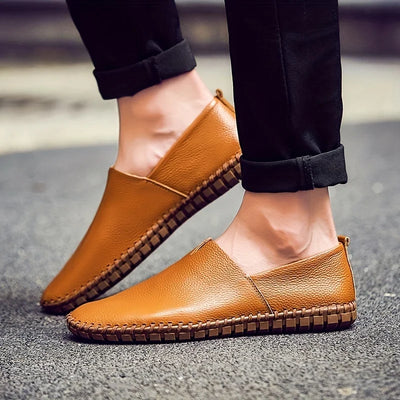 Loafersy z Klasycznym Wykończeniem – Tradycyjny Design