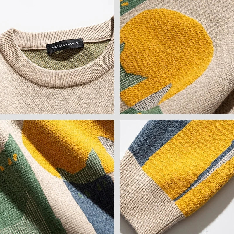 Seven Sweter Męski | Oversize, Stylowy Design