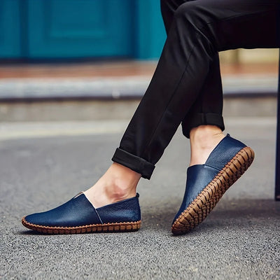 Loafersy z Klasycznym Wykończeniem – Tradycyjny Design