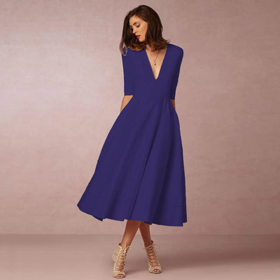 Elegancka Sukienka Maxi Z Modnym Krojem