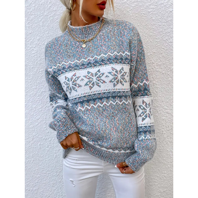 Jesienny Casualowy Sweter | Przytulny Zimowy Krój