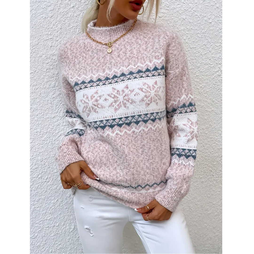 Jesienny Casualowy Sweter | Przytulny Zimowy Krój