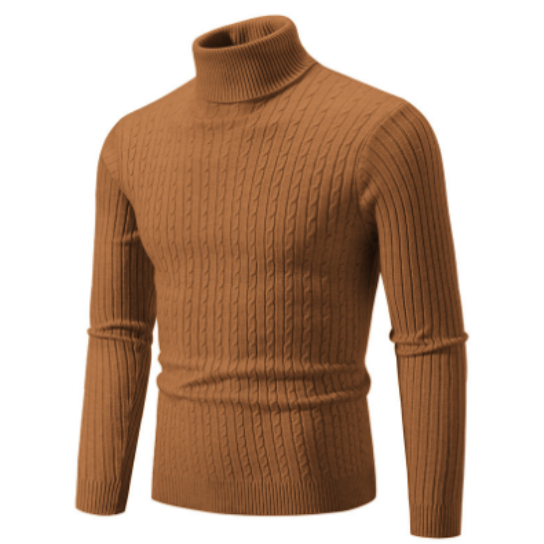 Męski Sweter Golf Zimowy | Ciepły I Modny