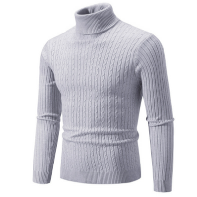 Męski Sweter Golf Zimowy | Ciepły I Modny