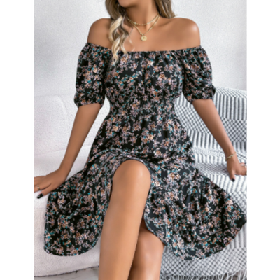 Efektowna Sukienka Letnia W Kwiaty | Nowoczesny Styl