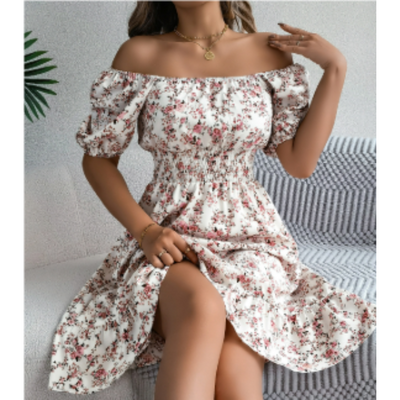 Efektowna Sukienka Letnia W Kwiaty | Nowoczesny Styl