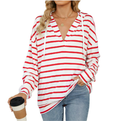 Bluza w Luźnym Kroju – Casualowa Bluza z Długim Rękawem