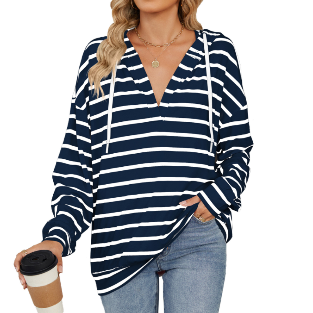 Elegancka Bluza z Kapturem