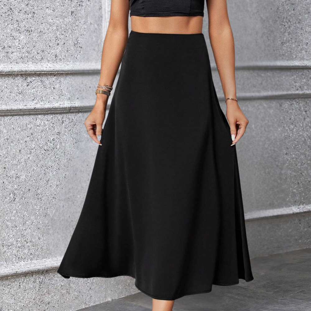 Modna Spódnica Maxi - Casualowy Styl I Ponadczasowy Look