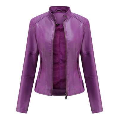 Skórzana Kurtka Elegancka | Klasyczny I Stylowy Look