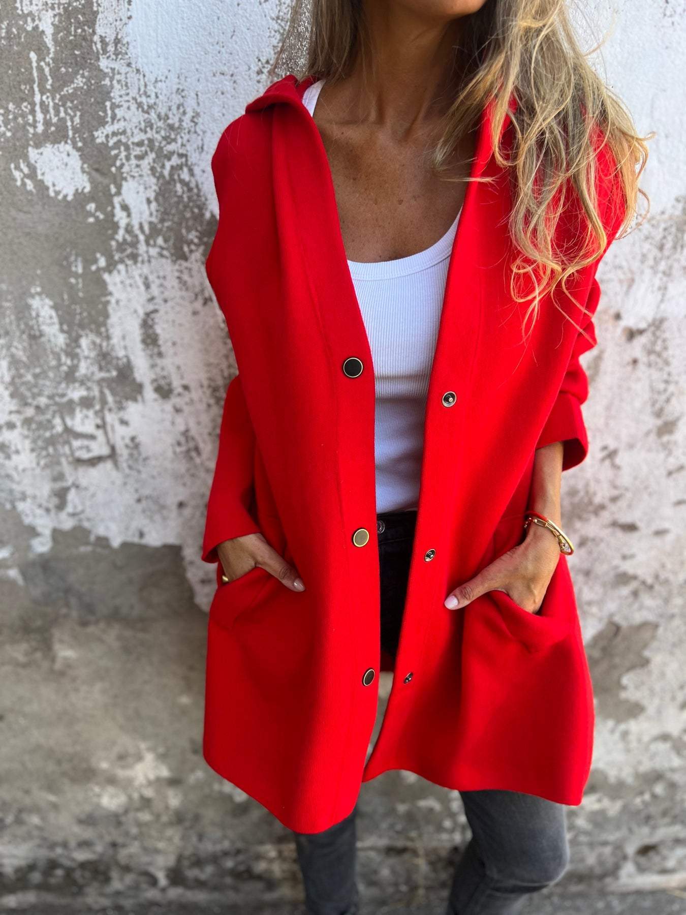 Elegancka Kurtka Z Kapturem | Stylowa I Komfortowa