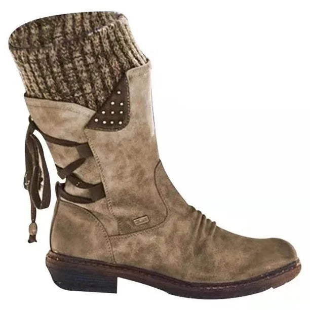 Przytulne Czarne Sznurowane Buty Zimowe – Stylowe Obuwie Na Zimę