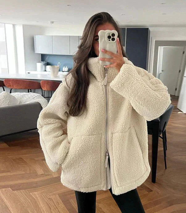 Stylowa Kurtka Teddy Z Bawełny | Komfort I Moda