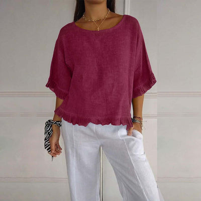 Minimalistyczna Bluzka Letnia | Elegancka