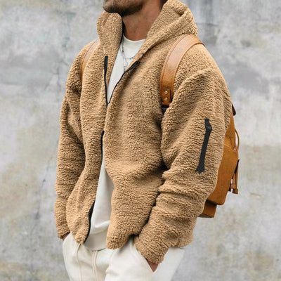 Vintage Bluza z Zamkiem | Kurtka na Jesień i Zimę