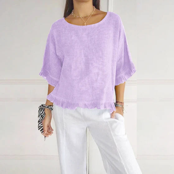 Minimalistyczna Bluzka Letnia | Elegancka
