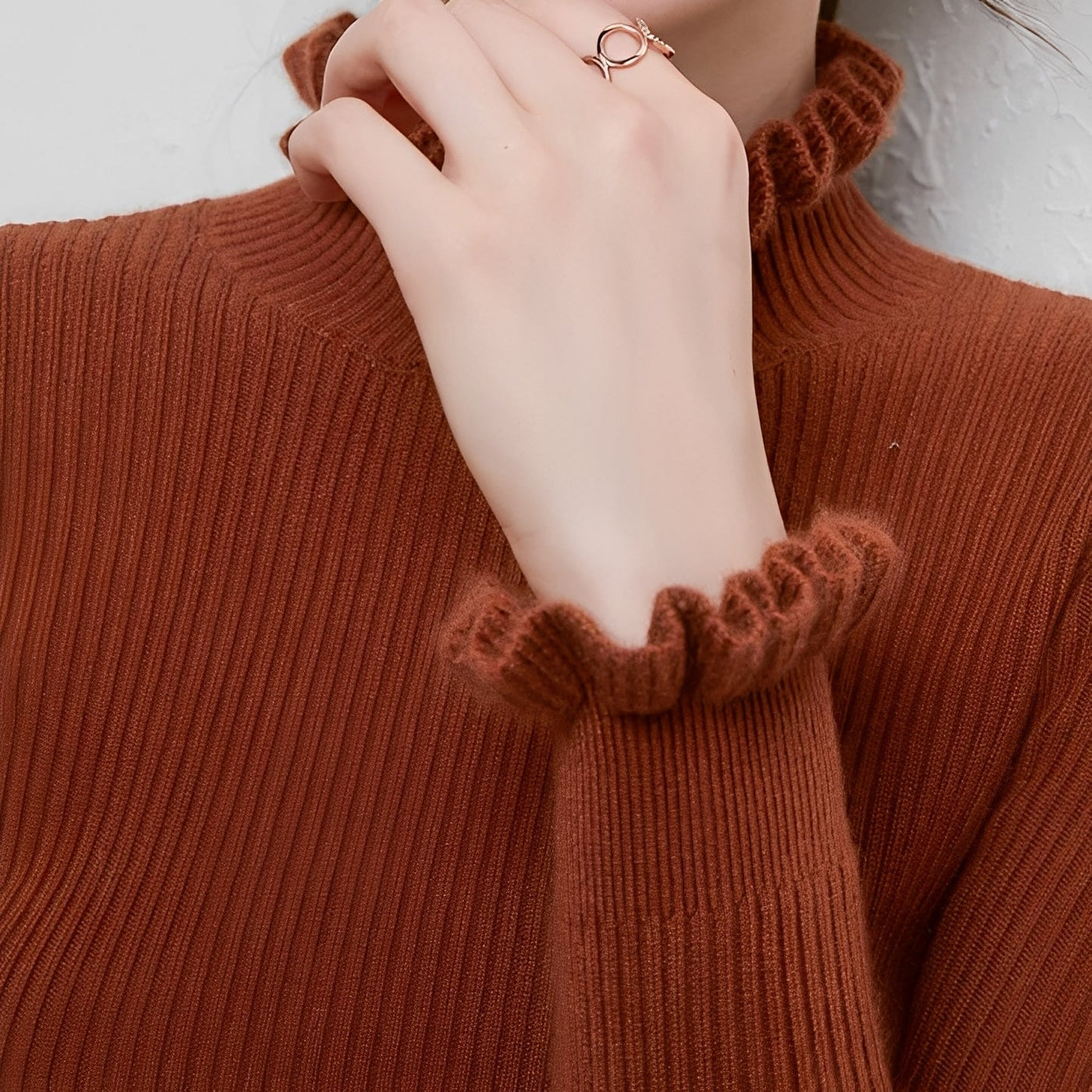 Sweter Z Golfem | Miękki I Stylowy Na Każdy Dzień