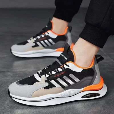 Lekkie Sznurowane Buty Sportowe