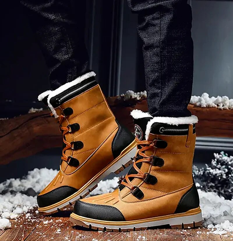 Trwałe Buty Zimowe Na Śnieg I Mróz