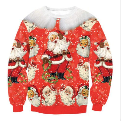 Sweter Świąteczny w Stylu Vintage – Przytulny Sweter na Święta