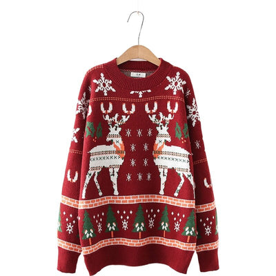 Sweter Świąteczny w Stylu Vintage – Przytulny Styl Sezonowy