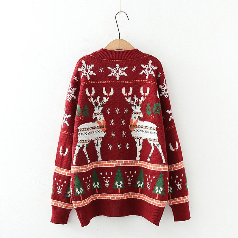 Sweter Świąteczny w Stylu Vintage – Przytulny Styl Sezonowy