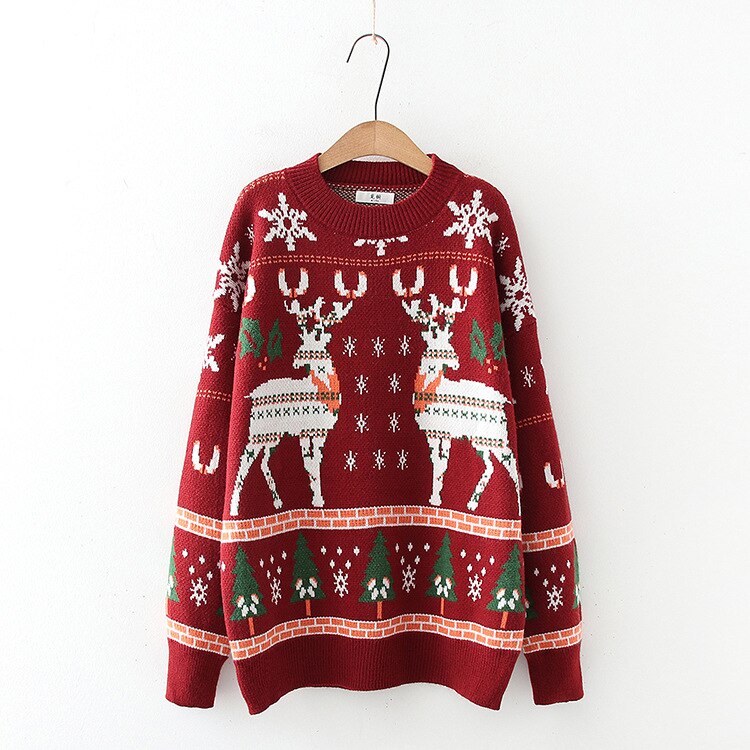 Sweter Świąteczny w Stylu Vintage – Przytulny Styl Sezonowy