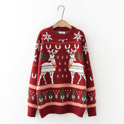 Sweter Świąteczny w Stylu Vintage – Przytulny Styl Sezonowy