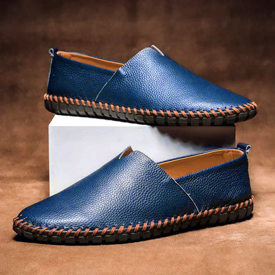 Loafersy z Klasycznym Wykończeniem – Tradycyjny Design