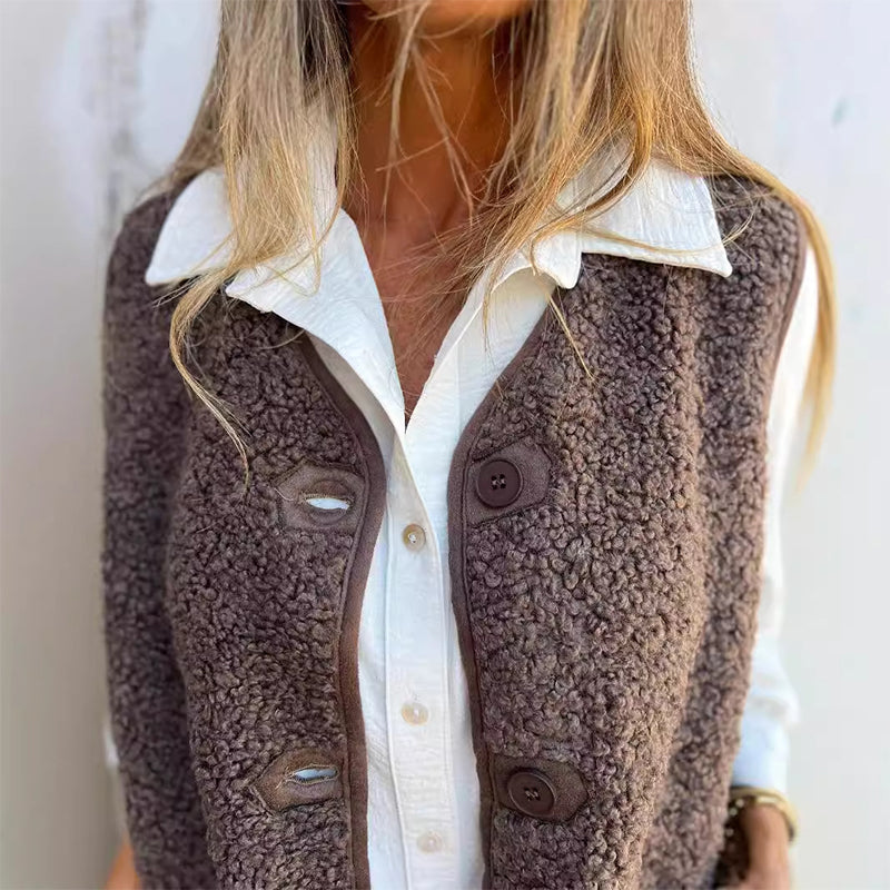 Kobiet Kamizelka Fleece | Zimowa Ochrona
