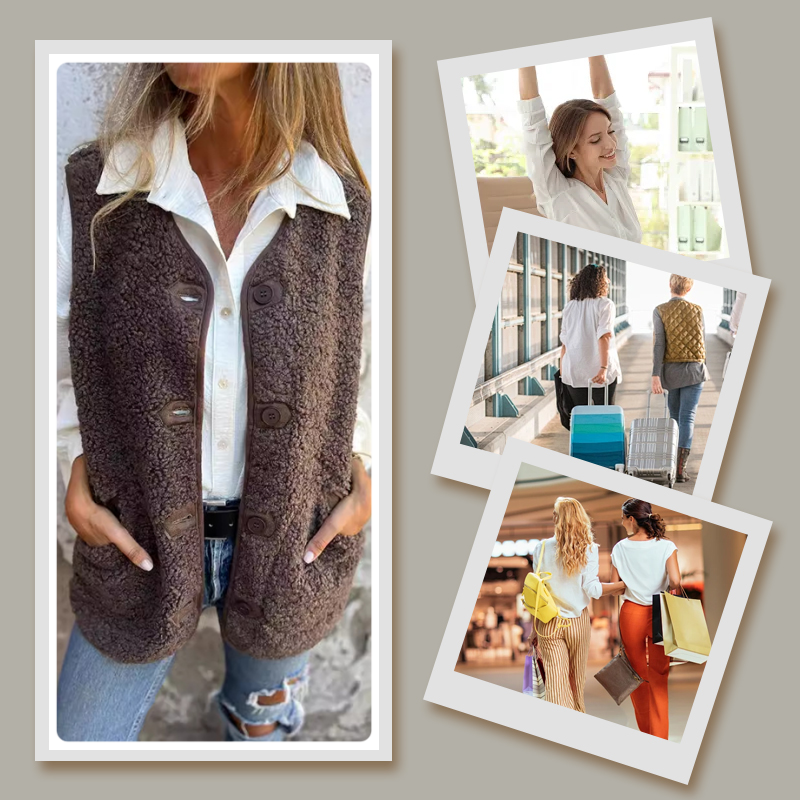 Kobiet Kamizelka Fleece | Zimowa Ochrona
