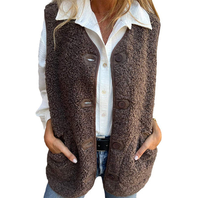 Kobiet Kamizelka Fleece | Zimowa Ochrona