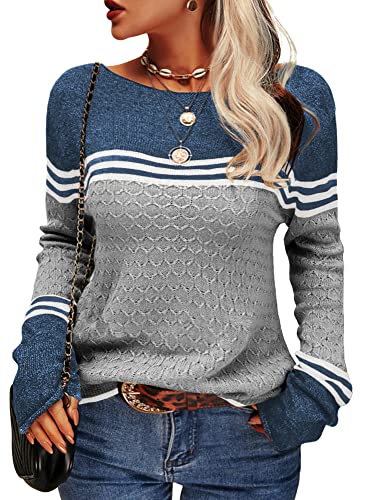Stylowy Sweter W Paski | Na Co Dzień