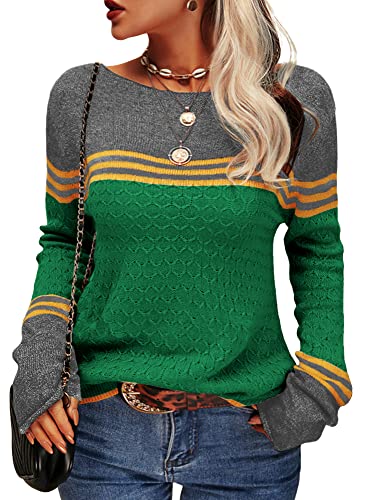 Stylowy Sweter W Paski | Na Co Dzień