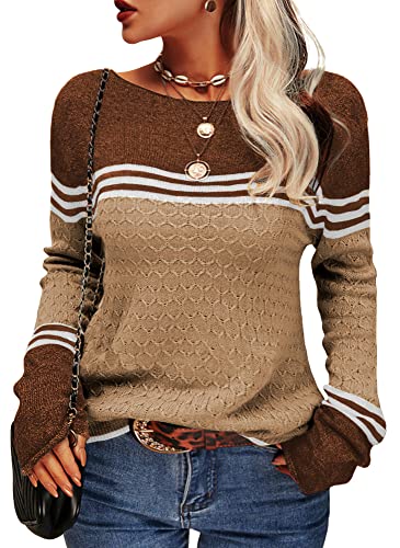 Stylowy Sweter W Paski | Na Co Dzień