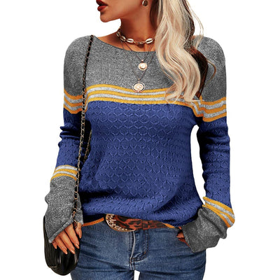 Stylowy Sweter W Paski | Na Co Dzień