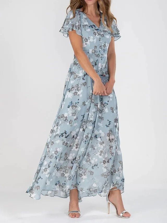 Sukienka Glamour Z Krojem Maskującym Brzuch